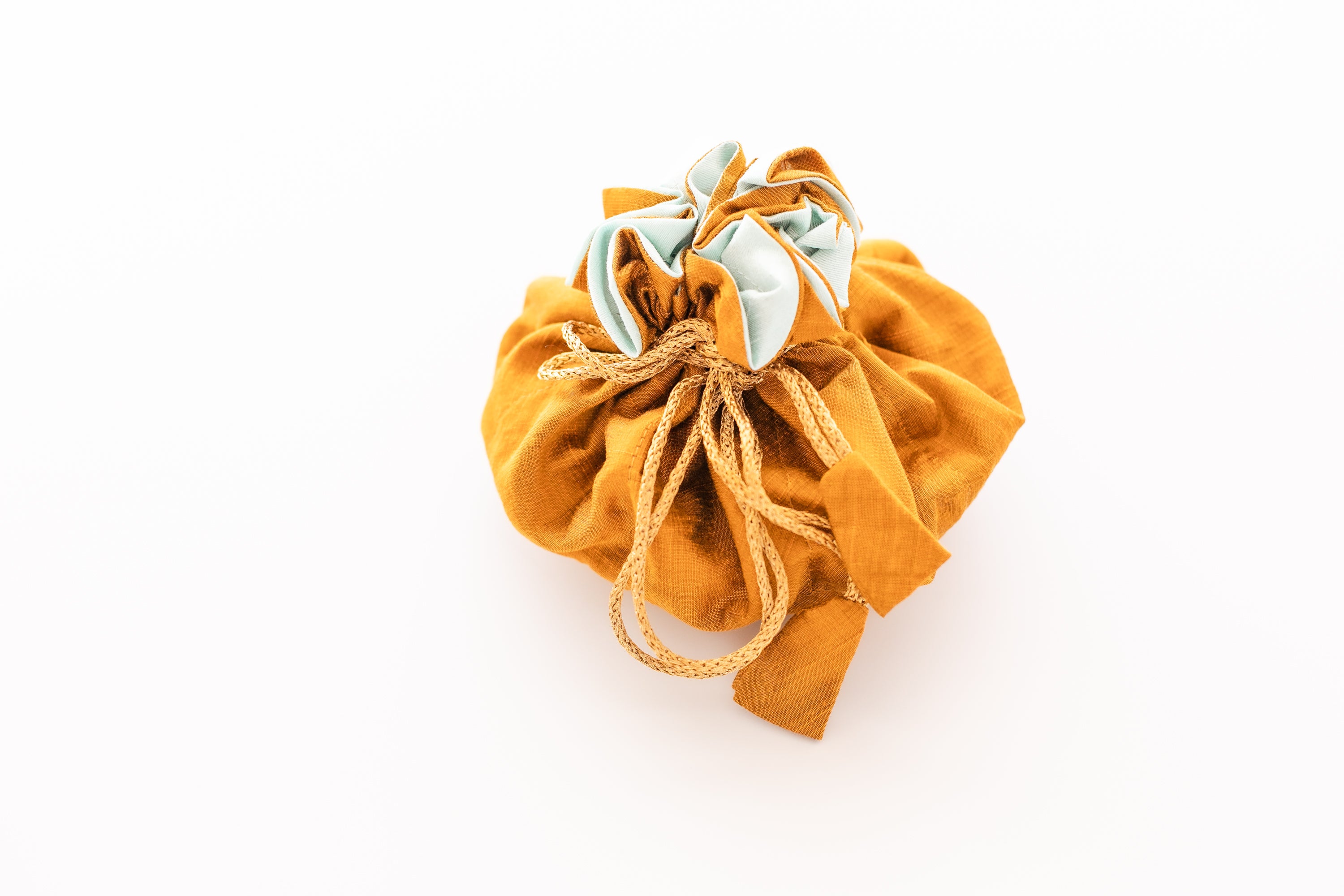 Orange Travel Jewelry Pouch – Sazingg