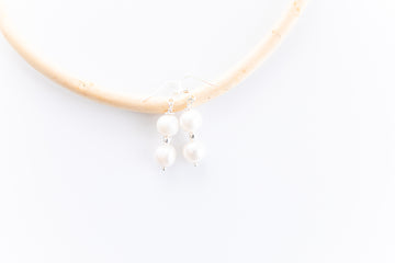 Flourish Pearl Earrings