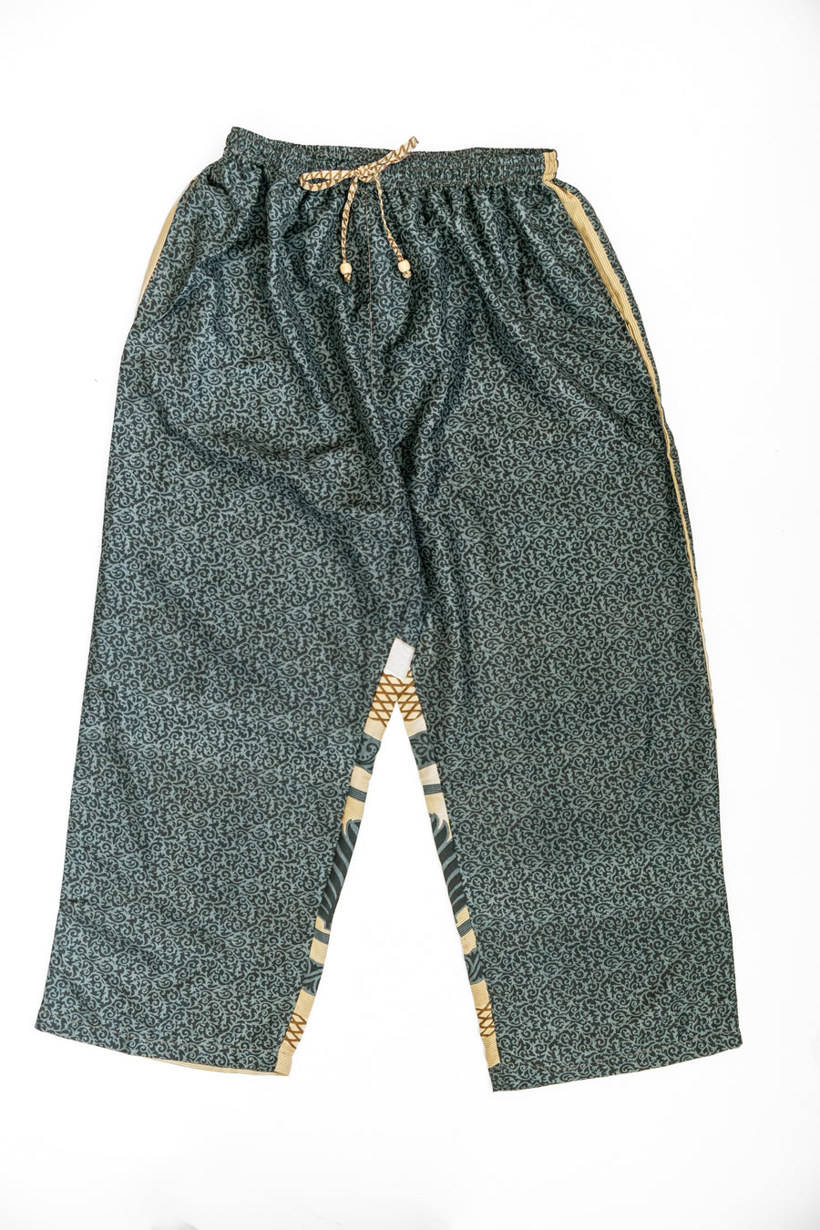 Recycled Silk Drawstring Pant