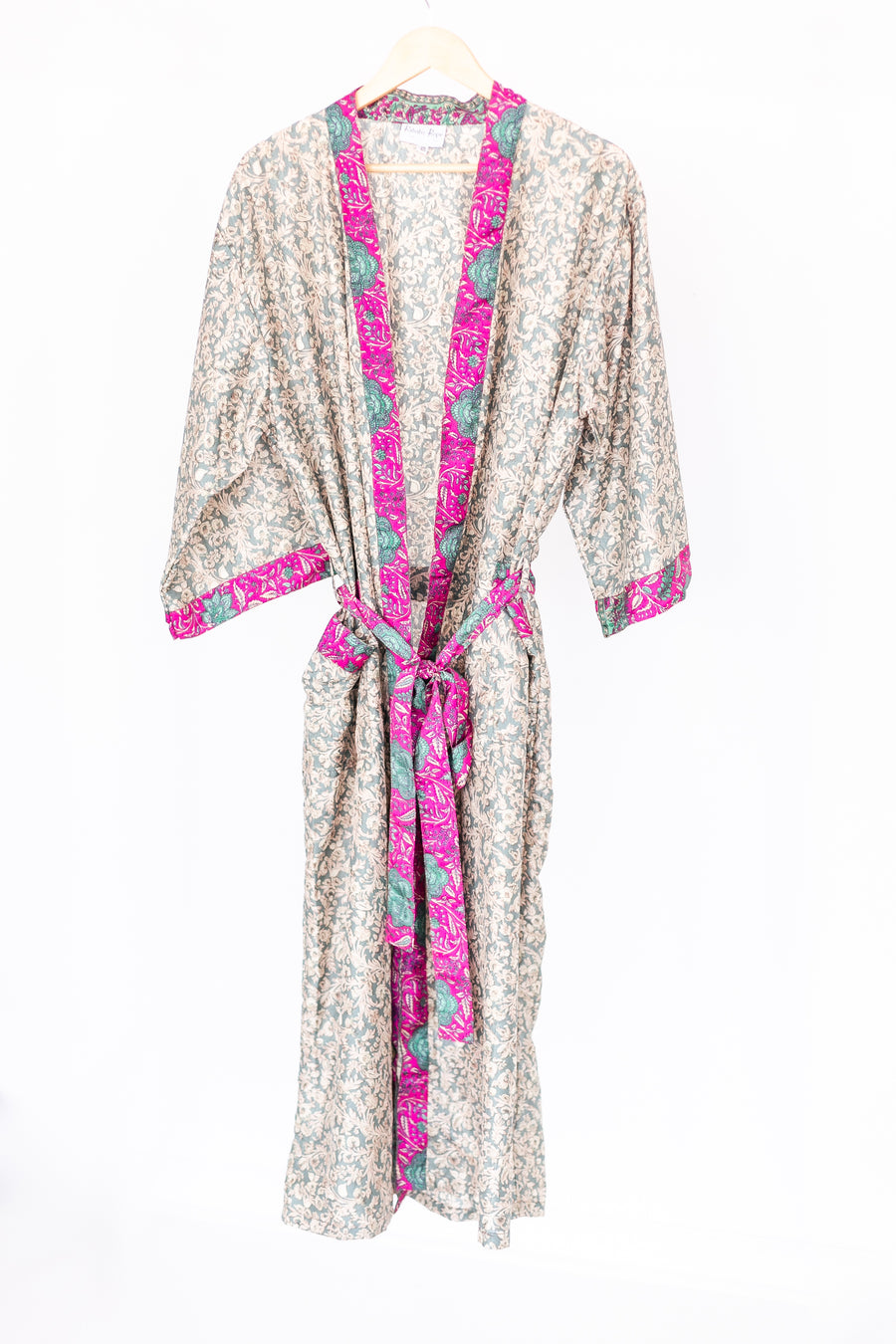 Silk Sari Kimono Full Length