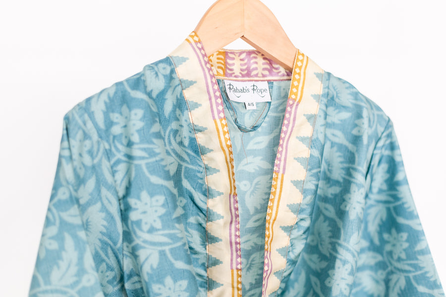 Children's Silk Sari Kimono